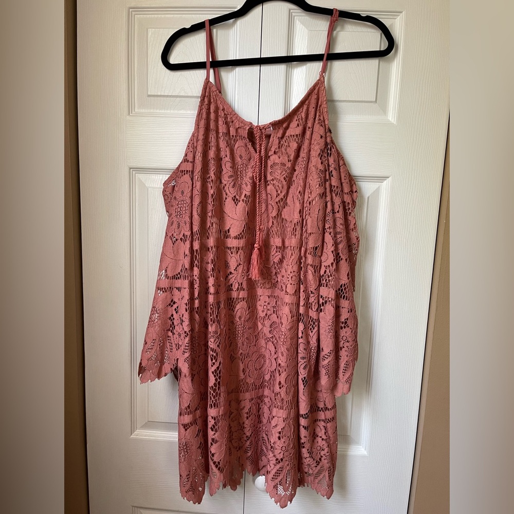Xhilaration cold shoulder dress XL